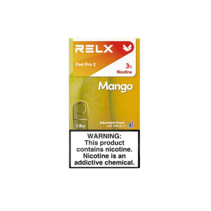 Relx Infinity Pro 2 Pod – Mango (Pack of 3 Pods)
